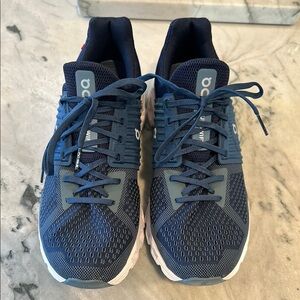 On Running Men's Navy Running Shoes